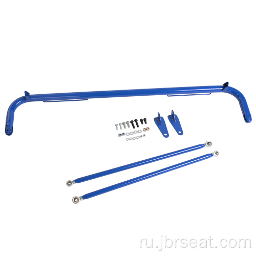 Ремень безопасности с покрытием из нержавеющей стали Car Blue Harness Bar